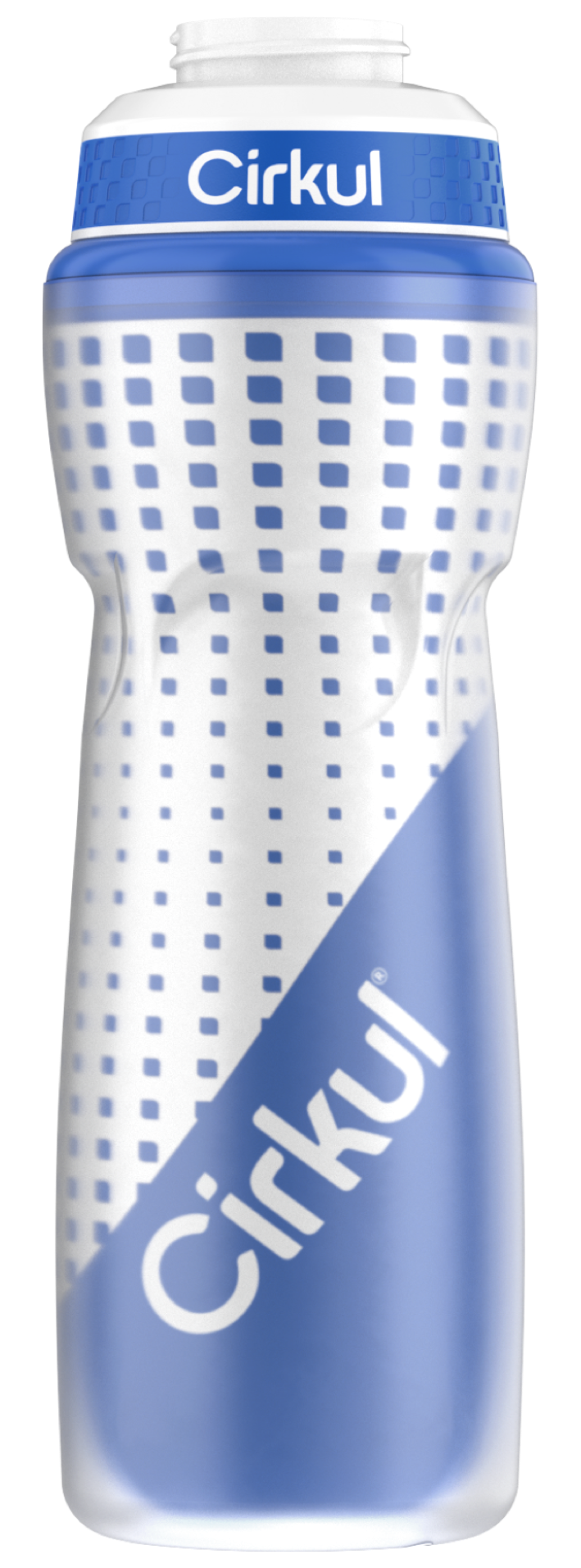 22oz. Insulated Squeeze Plastic Bottle & Sport Lid W8D6