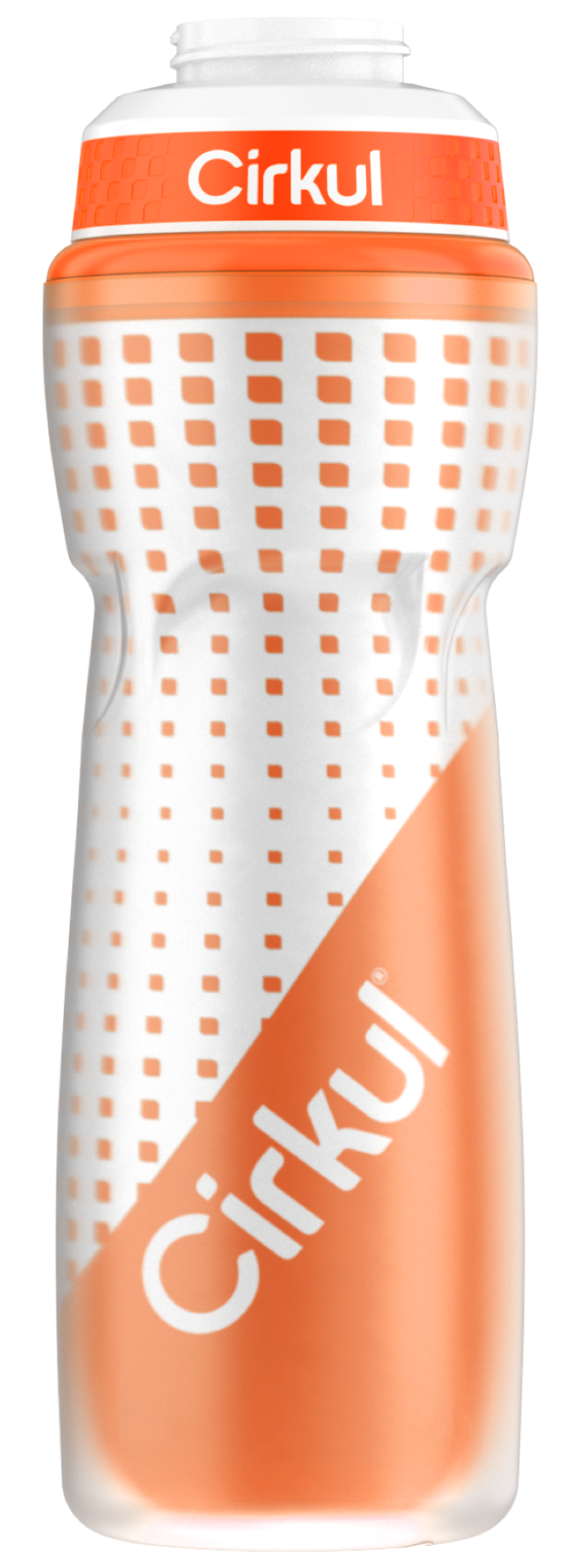 22oz. Insulated Squeeze Plastic Bottle & Sport Lid W8D6