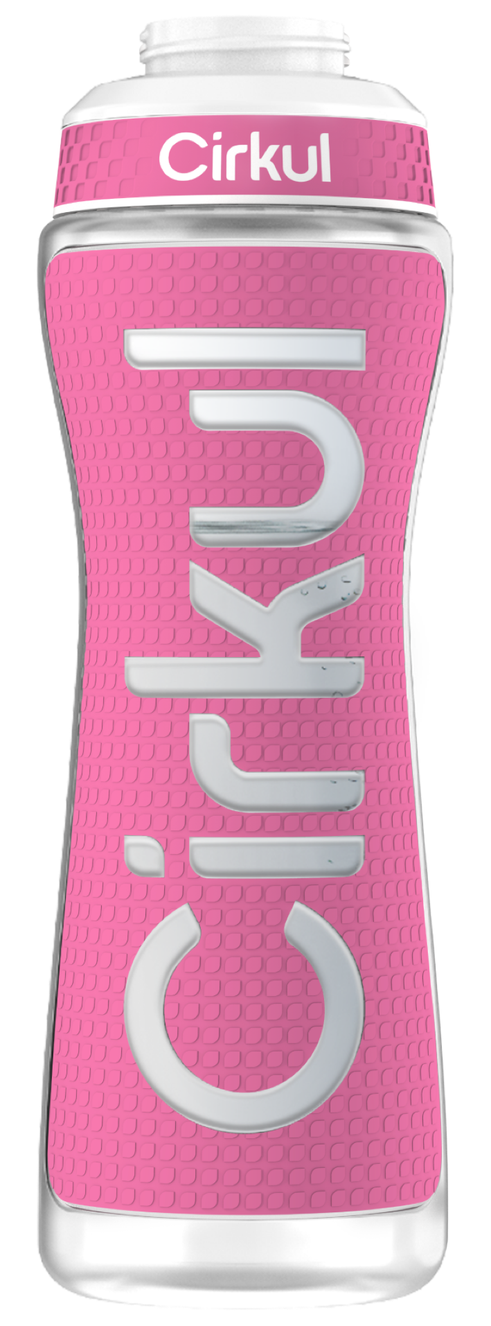 22oz. Grip Squeeze Plastic Bottle & Sport Lid WZGX