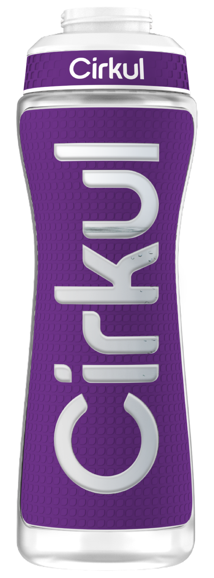 22oz. Grip Squeeze Plastic Bottle & Sport Lid WZGX