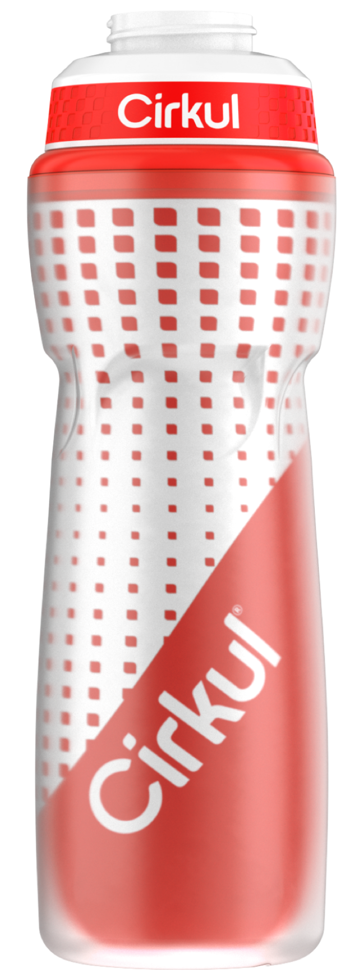 22oz. Insulated Squeeze Plastic Bottle & Sport Lid W8D6