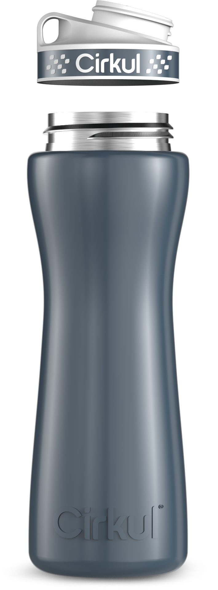 Custom 22oz. Stainless Steel Bottle & Comfort Grip Lid 8TLI