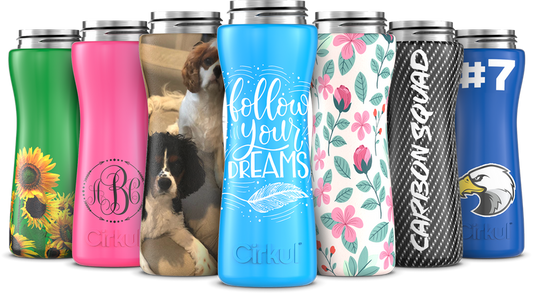 Custom 22oz. Stainless Steel Bottle & Comfort Grip Lid 8TLI