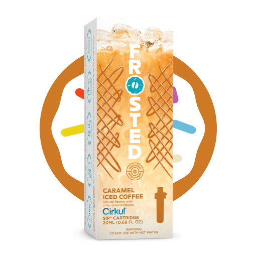 Frosted Caramel Iced Coffee OXQP