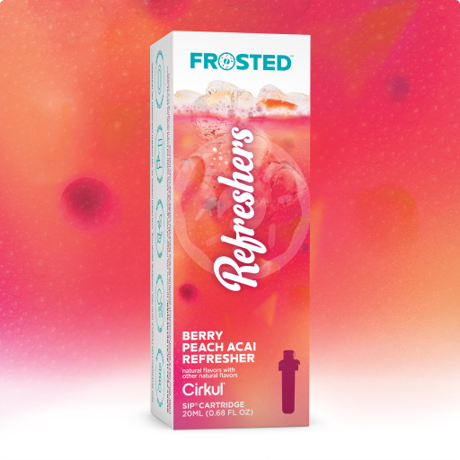 Frosted Berry Peach Acai Refresher QXKZ